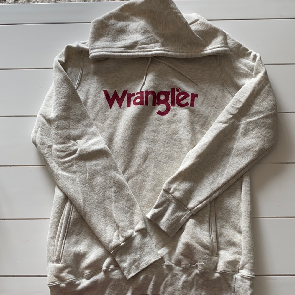 Cream Wrangler Hoodie - Sz L